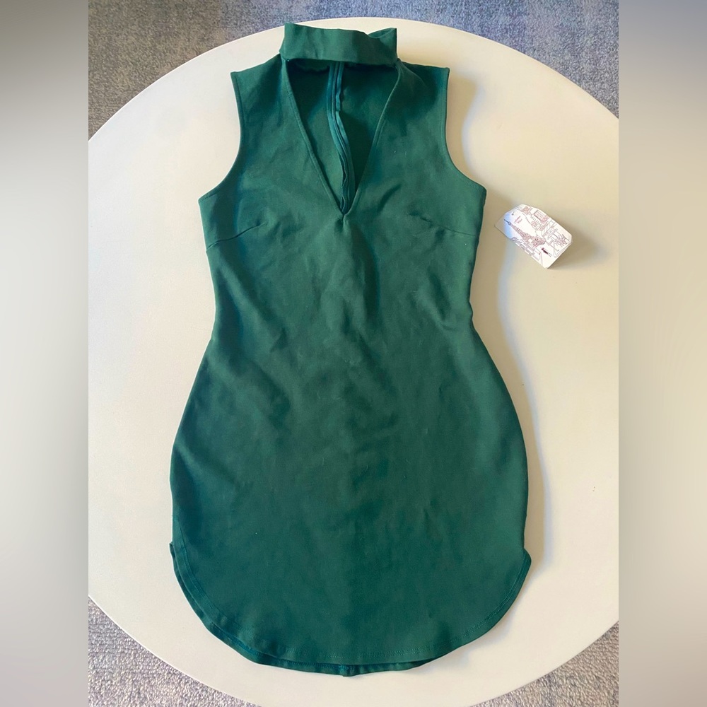 Forest Green mini dress